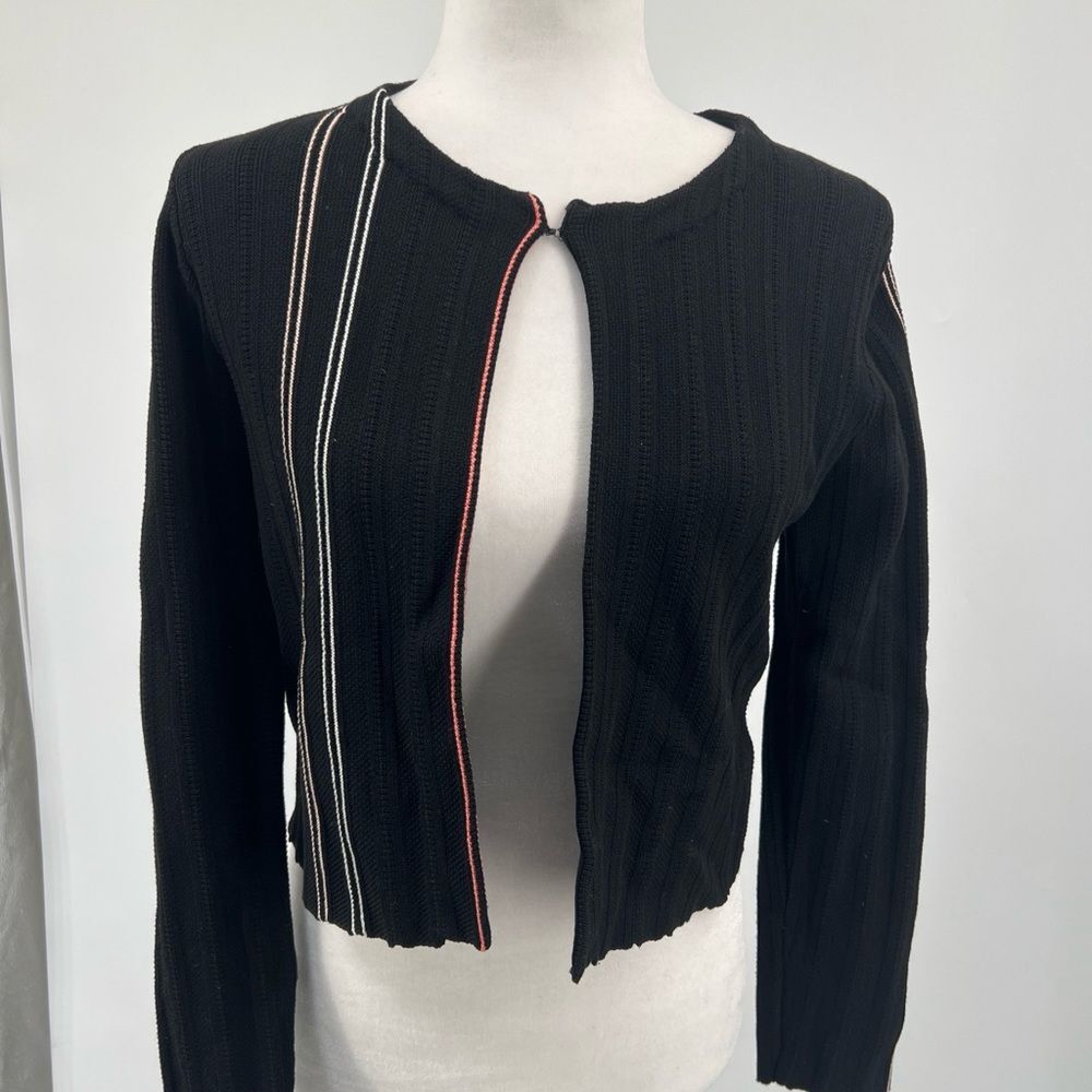 Kerisma Black Cropped Cardigan Medium